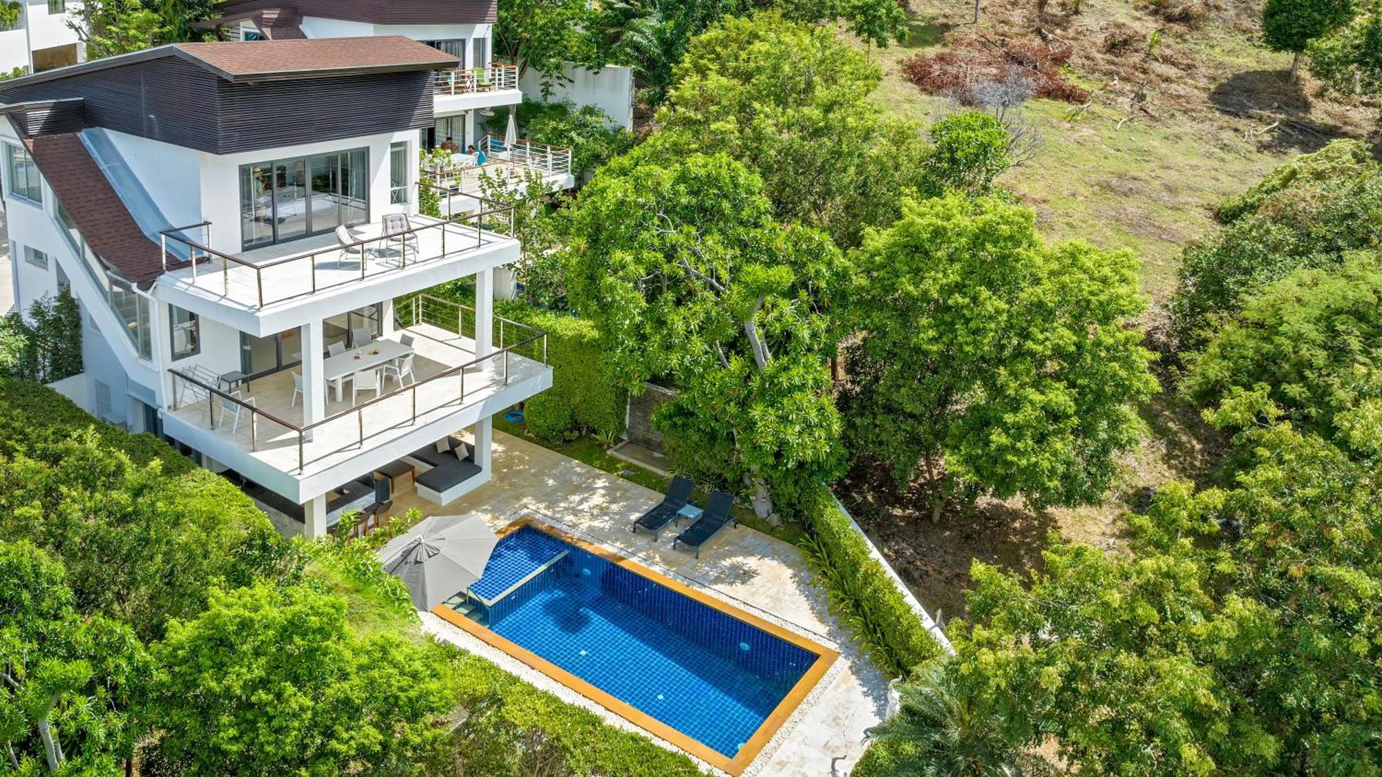 3 Bedroom Luxury 5 Star Seaview Villa Esprit Sdv087-By Samui Dream Villas Bang Rak Beach  Ngoại thất bức ảnh