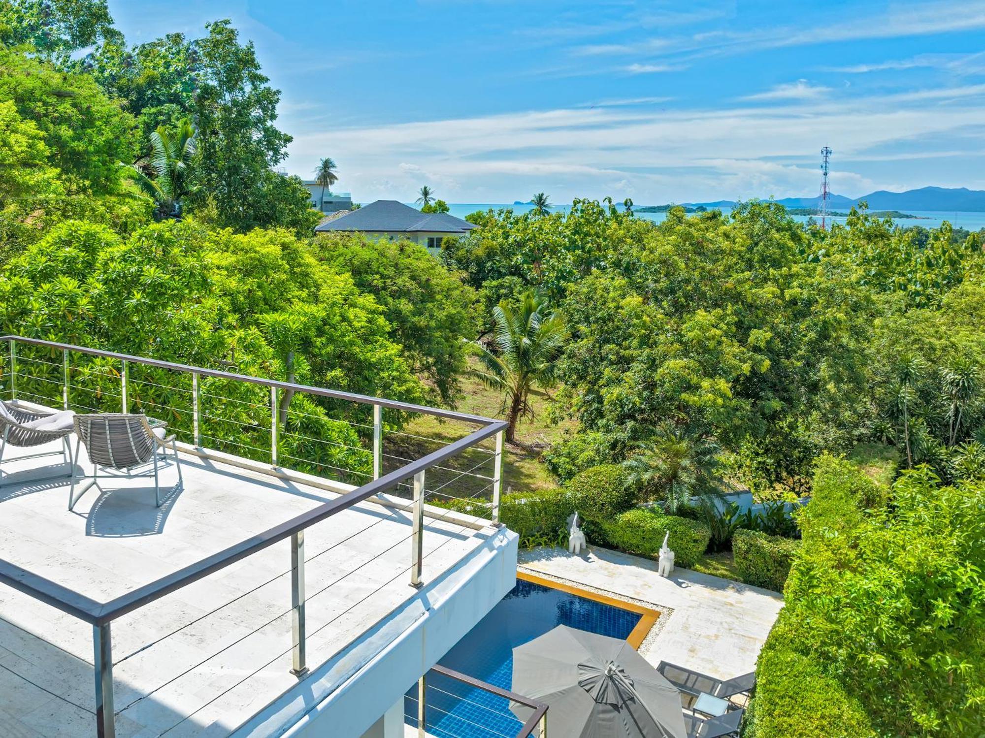 3 Bedroom Luxury 5 Star Seaview Villa Esprit Sdv087-By Samui Dream Villas Bang Rak Beach  Ngoại thất bức ảnh